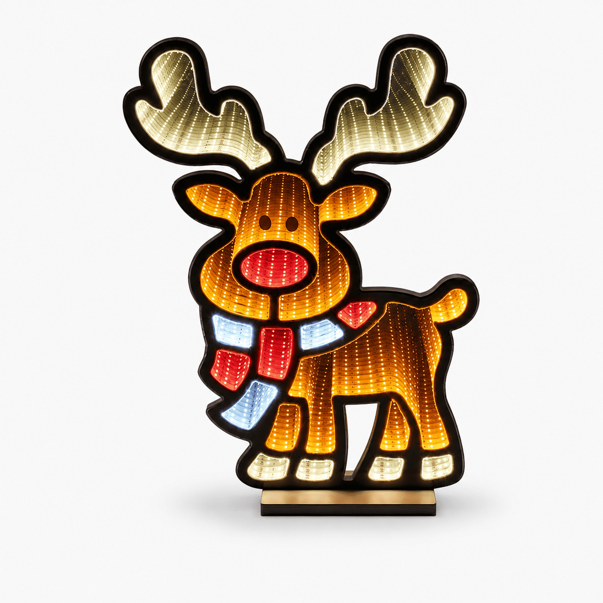 LED Reindeer Infinity Light (60cm)