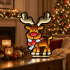 LED Reindeer Infinity Light 60cm