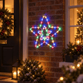 LED Crystal Star Motif  (44cm)