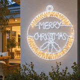 LED Ropelight Merry Christmas Bauble Motif