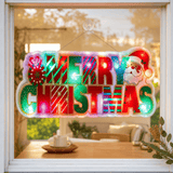 LED Merry Christmas Plaque Colour Change