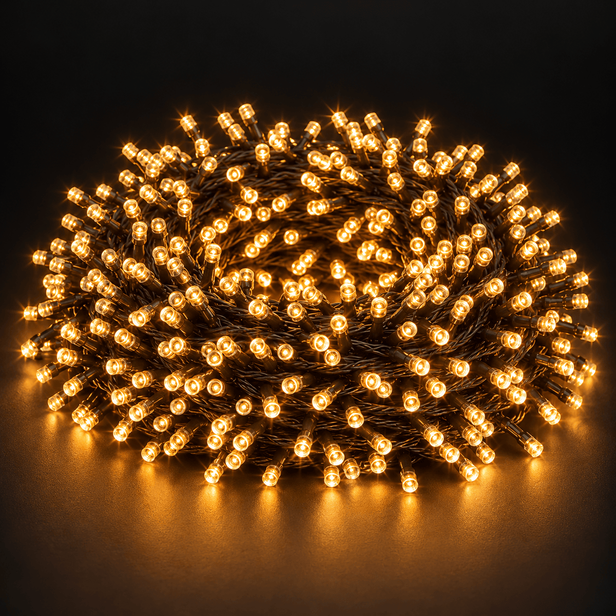 LED 400 Fairy Lights Vintage Gold (40m) - View 1