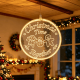 LED Christmas Time Pendant Light Motif (30cm )