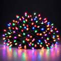 LED 200 Faceted Fairy Lights Dual Colour Multicolour