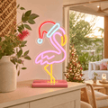 LED Neonflex Flamingo on Base (43cm)