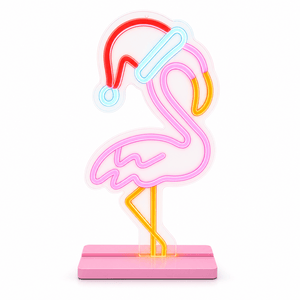 LED Neonflex Flamingo on Base (43cm)