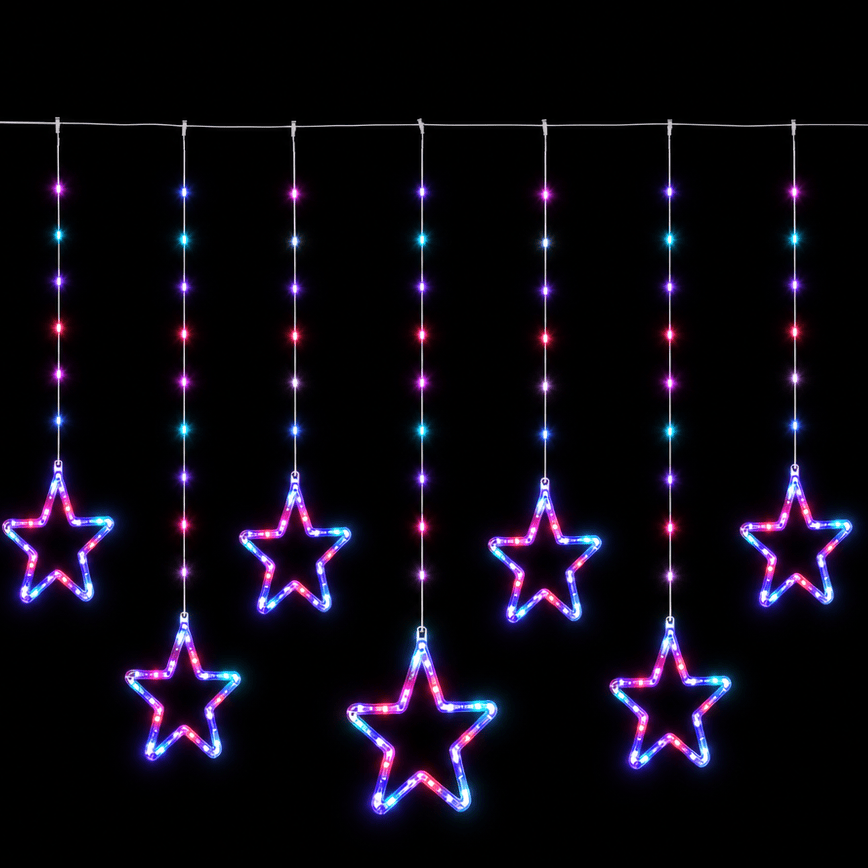 Mirco LED Stars Curtain Lights - View 2