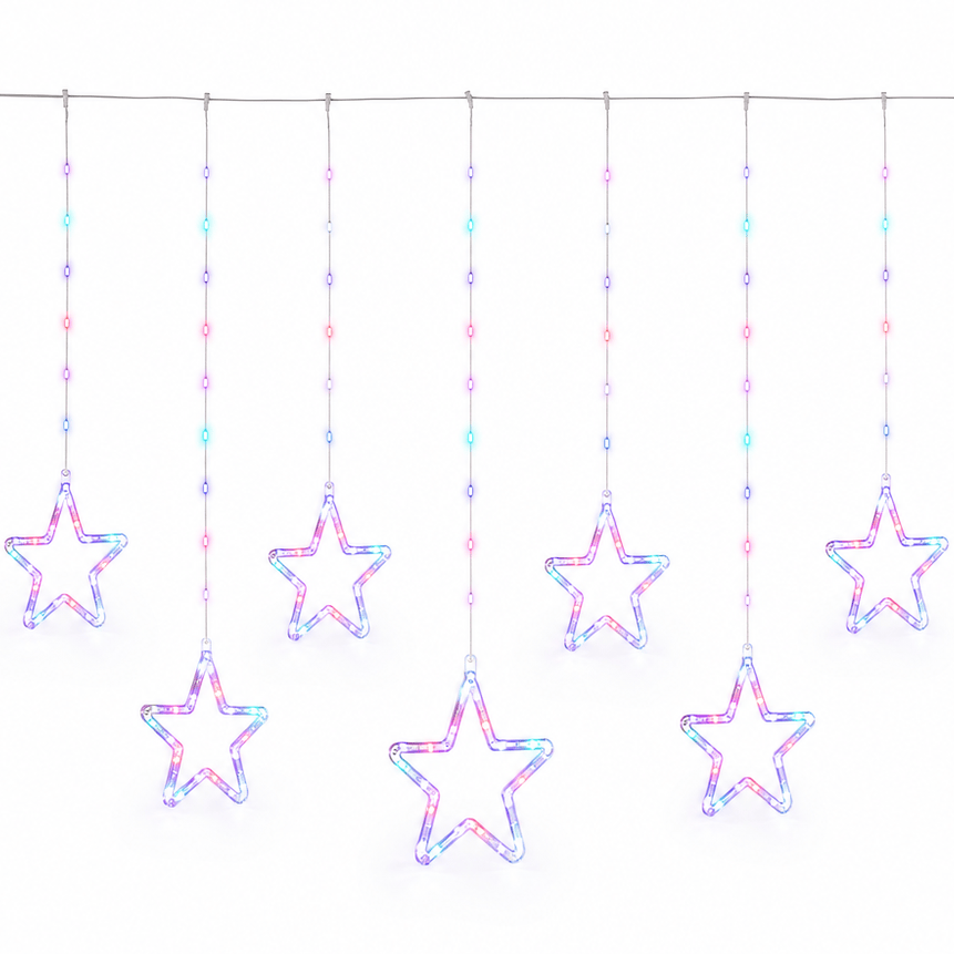 Mirco LED Stars Curtain Lights