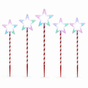 LED Lightshow App Star Path Lights 4pk