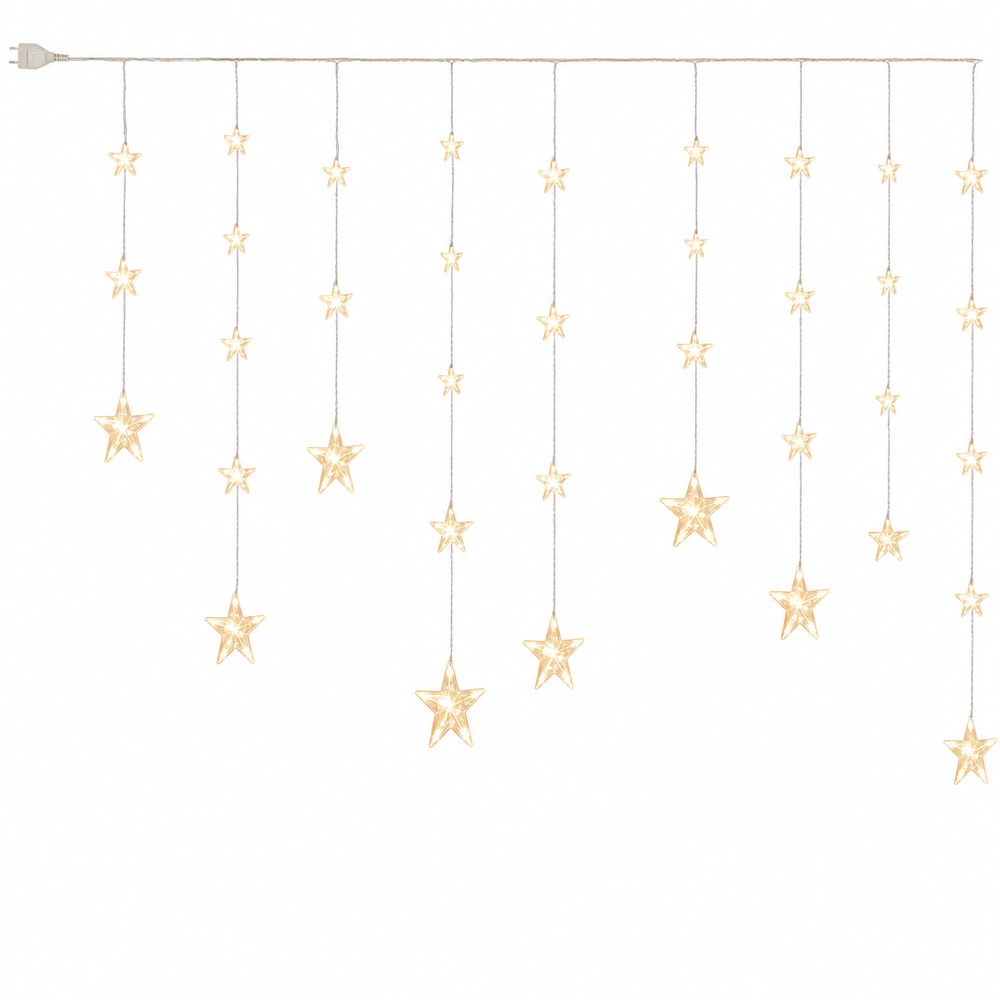 LED Star Curtain Dual Colour (5m)