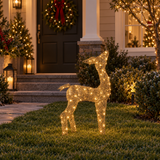 LED Brown Doe Reindeer (72cm)