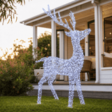LED Cool White Father Reindeer (130cm)