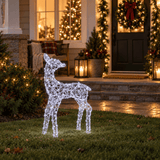 LED Cool White Baby Reindeer (74cm)