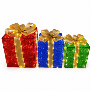 LED Colourburst Presents (3pc)