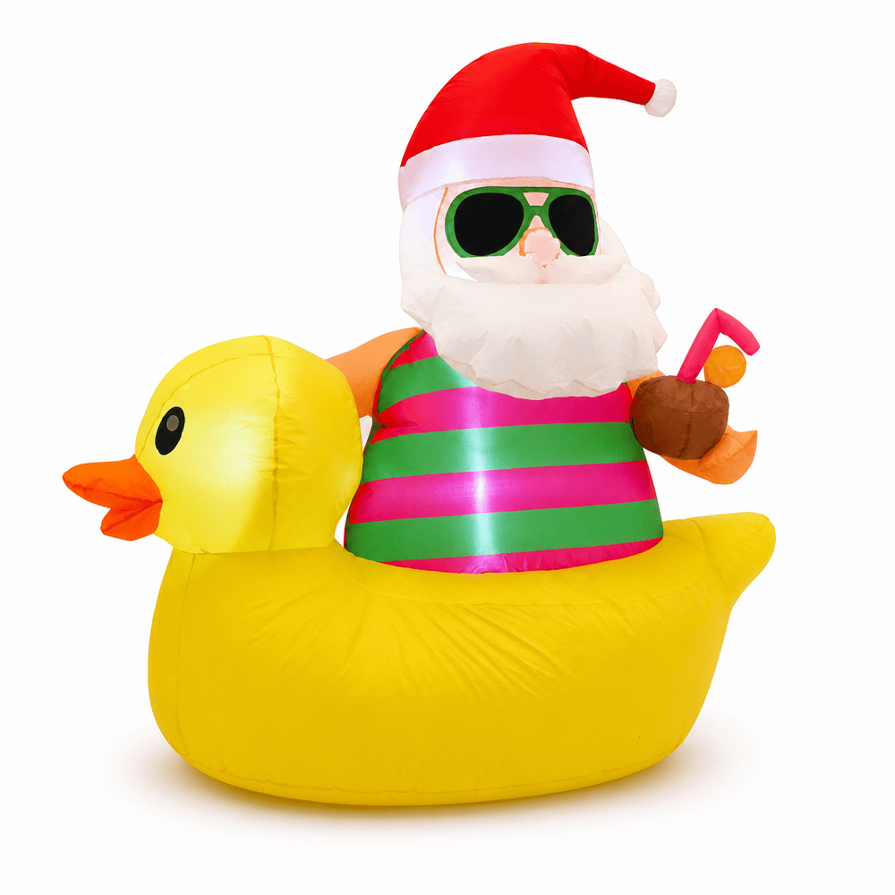 Inflatable Summer Santa Duckie (185cm)