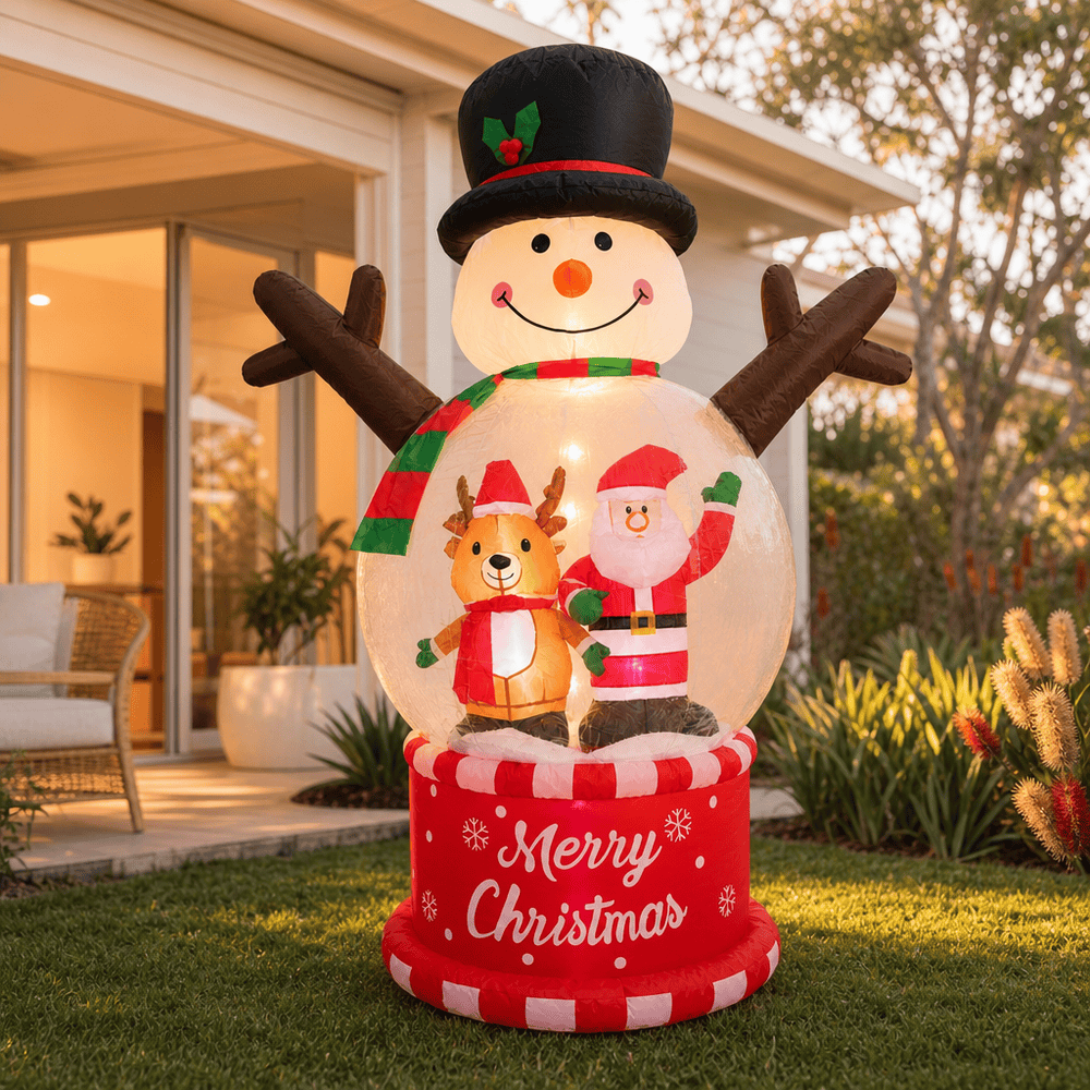 Inflatable Snowing Globe (180cm)