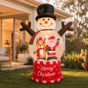Inflatable Snowing Globe (180cm)