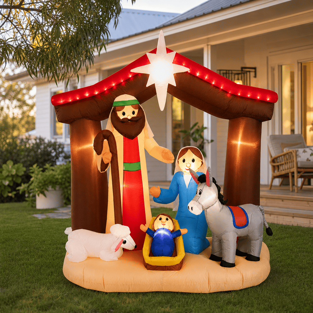 Inflatable Nativity Scene (245cm)
