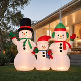 Inflatable Snowman Family (175cm)