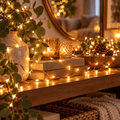 LED 100 Battery Starry Wire Lights (10m) - View 1