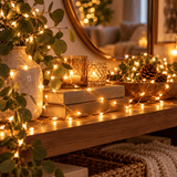 LED 100 Battery Starry Wire Lights (10m) - View 1