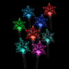 Solar Snowflake Path Lights (8pcs)