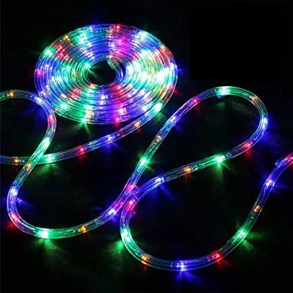 LED Ropelight Flash Connectable Multicolour (9m)