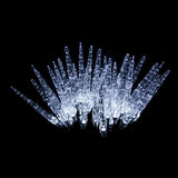 LED Solar Icicle Lights Cool White