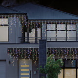 480 LEDs Snowing Multicolour Icicle Lights (11.8m)