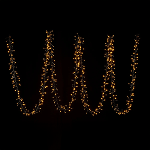 720 LED Cluster Lights Vintage Gold (10.4m)