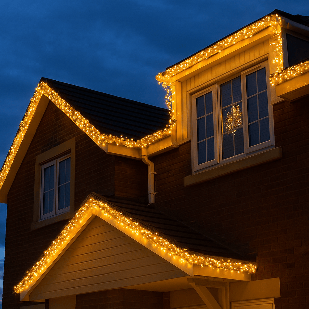 720 LED Cluster Lights Vintage Gold (10.4m) — view 2