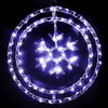 LED Crystal Rings with Motif Tree (33x36cm)