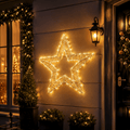 LED Micro Wire Starry Star Motif Warm White (50cm)