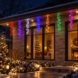 LED Rainbow Cluster Digital Lights Strand