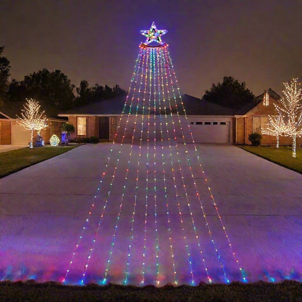 LED Waterfall Star (3.45m)