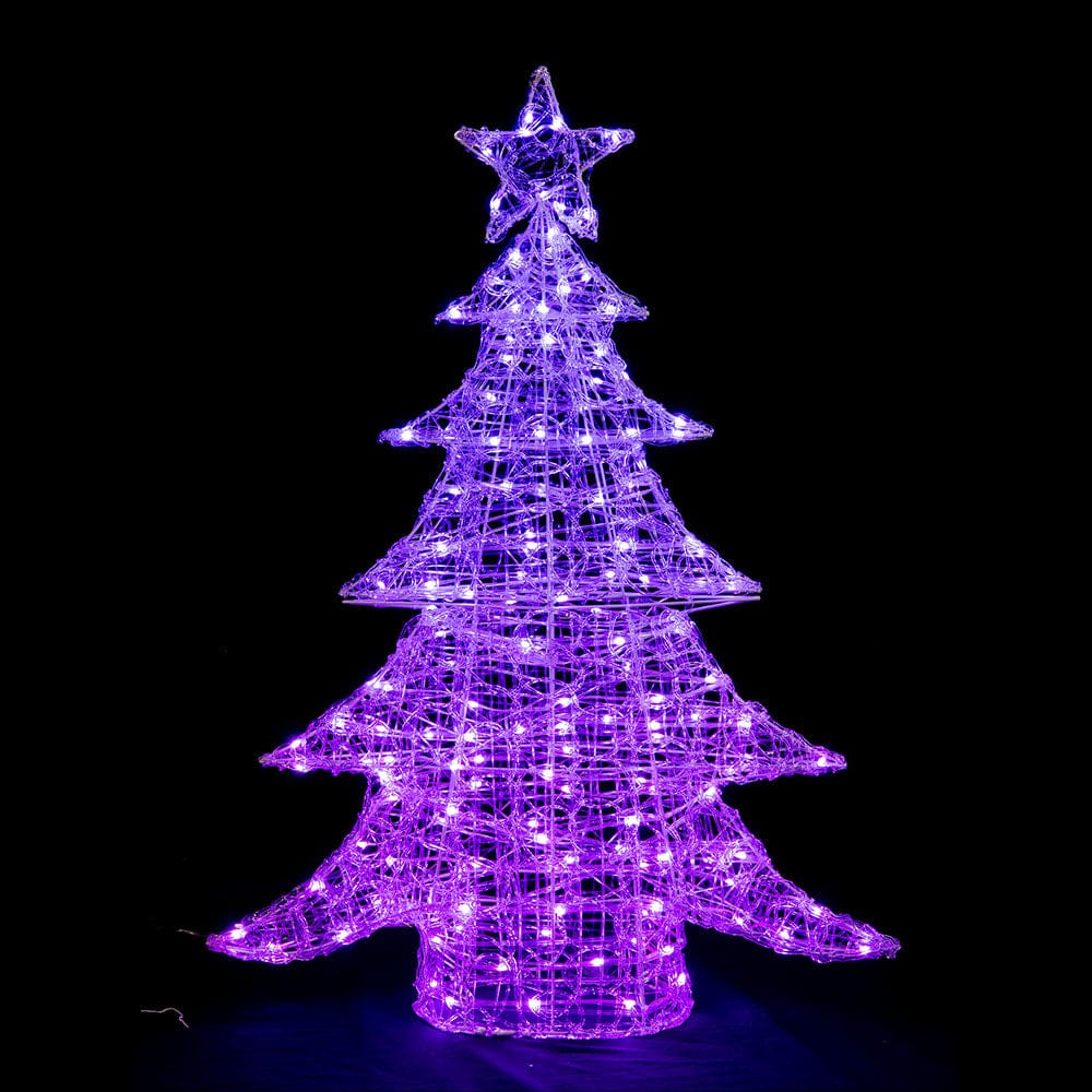 LED Rainbow Acrylic Tree with App (100cm)