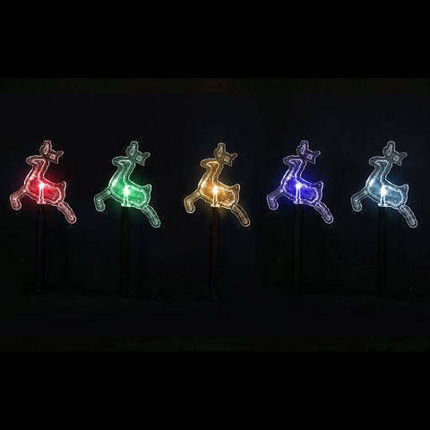 5pk Solar Multi Path Deers (37cm)