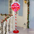 LED Multi Dual Purpose Stop Here Sign (100cm)
