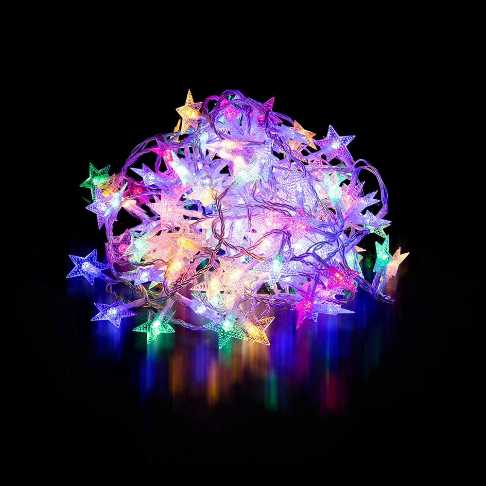 150 LED Star String Lights in Tub Asst
