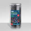 200 LED Battery Multicolour Fairy Lights a in Jar (19.9m)