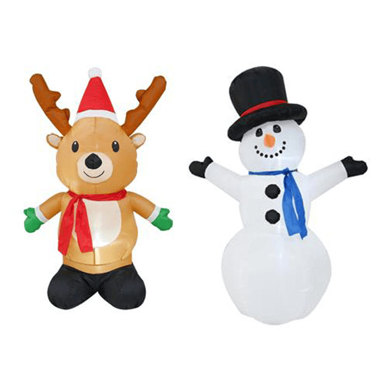 Inflatable Christmas Characters Asst (120cm)