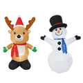 Inflatable Christmas Characters Asst (120cm)