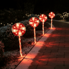 Jumbo Flashing Lollipop Path Lights (6pk) - 50cm