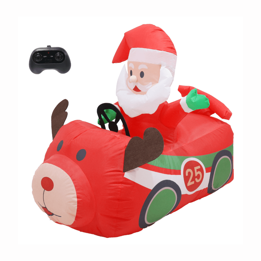 Musical Santa Remote Control Race Car