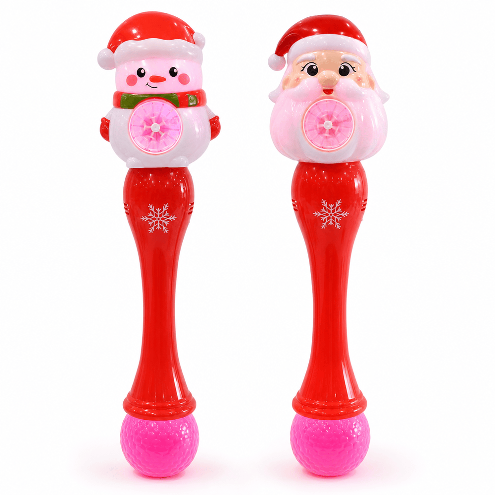 Christmas Bubble Wand Asst