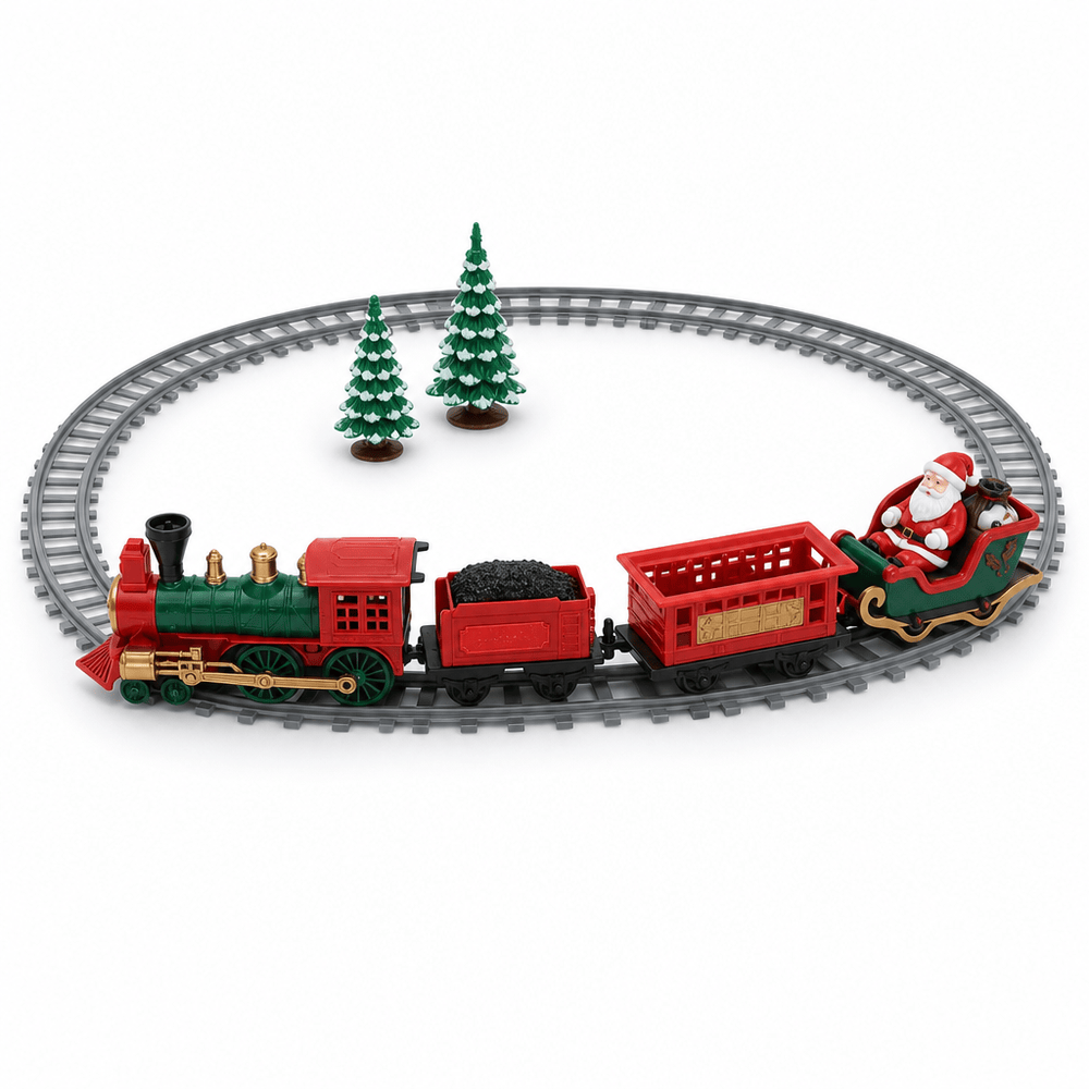 Classic Christmas Large Train Set 20pc Asst