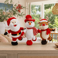 Musical Skating Christmas Plush