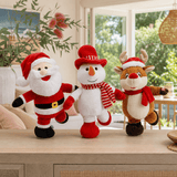 Musical Skating Christmas Plush