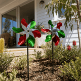 Christmas Garden Pinwheel (50cm) Asst