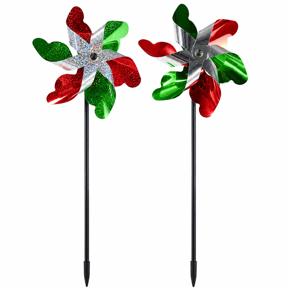 Christmas Garden Pinwheel (50cm) Asst